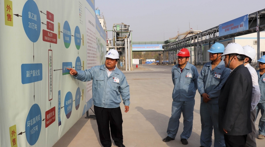 園區(qū)認定現場勘查專家組來公司進行現場勘查